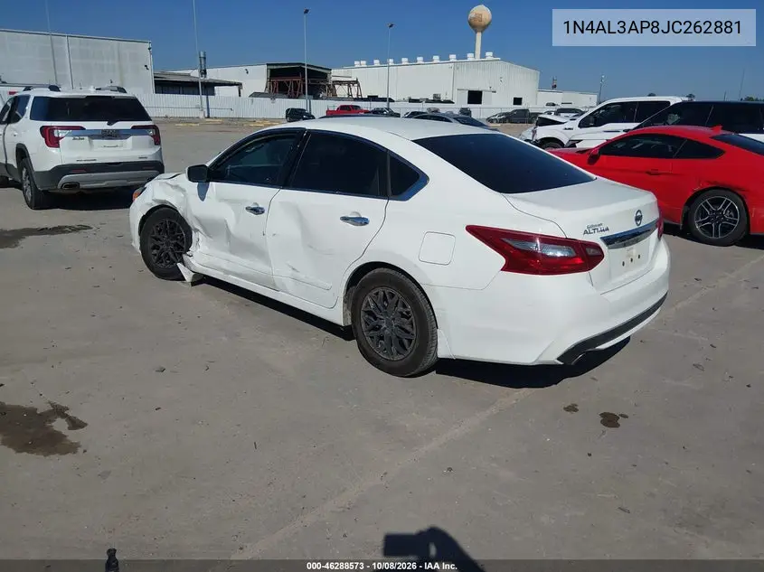 2018 NISSAN ALTIMA VIN 1N4AL3AP8JC262881 — фото 3