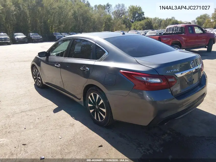 2018 NISSAN ALTIMA VIN 1N4AL3AP4JC271027 — фото 3