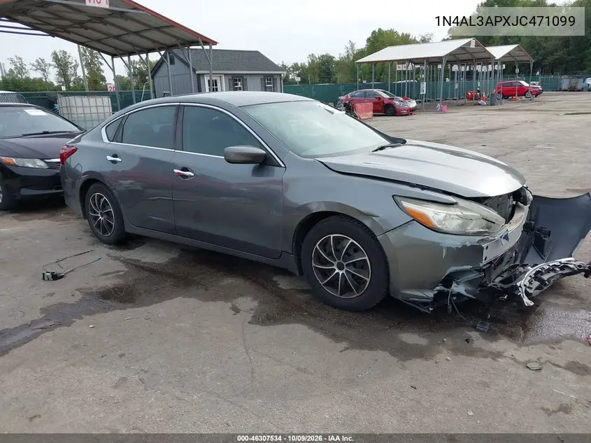 NISSAN ALTIMA 2018, VIN 1N4AL3APXJC471099