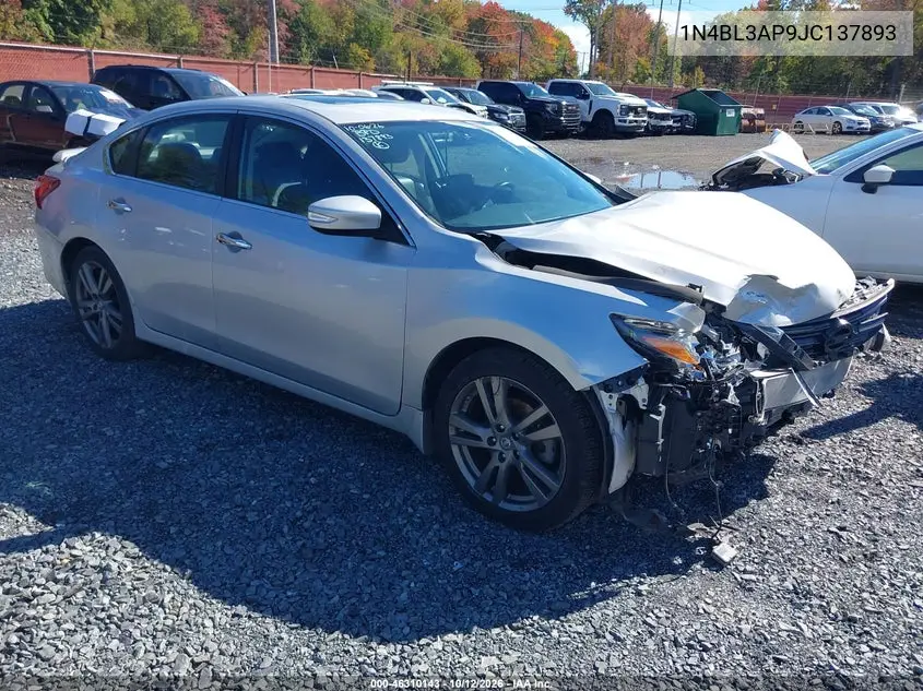 NISSAN ALTIMA 2018, VIN 1N4BL3AP9JC137893