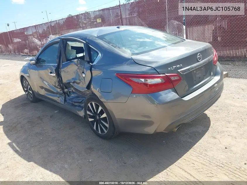 2018 NISSAN ALTIMA VIN 1N4AL3AP6JC105768 — фото 3