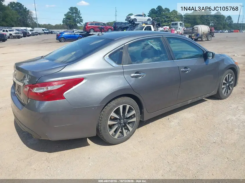 2018 NISSAN ALTIMA VIN 1N4AL3AP6JC105768 — фото 4