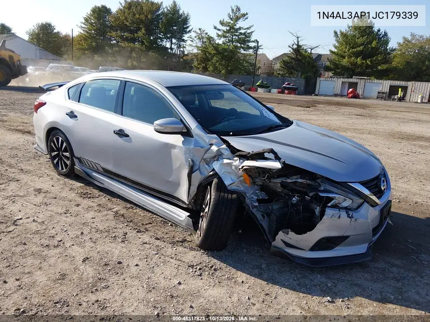 NISSAN ALTIMA 2018, VIN 1N4AL3AP1JC179339