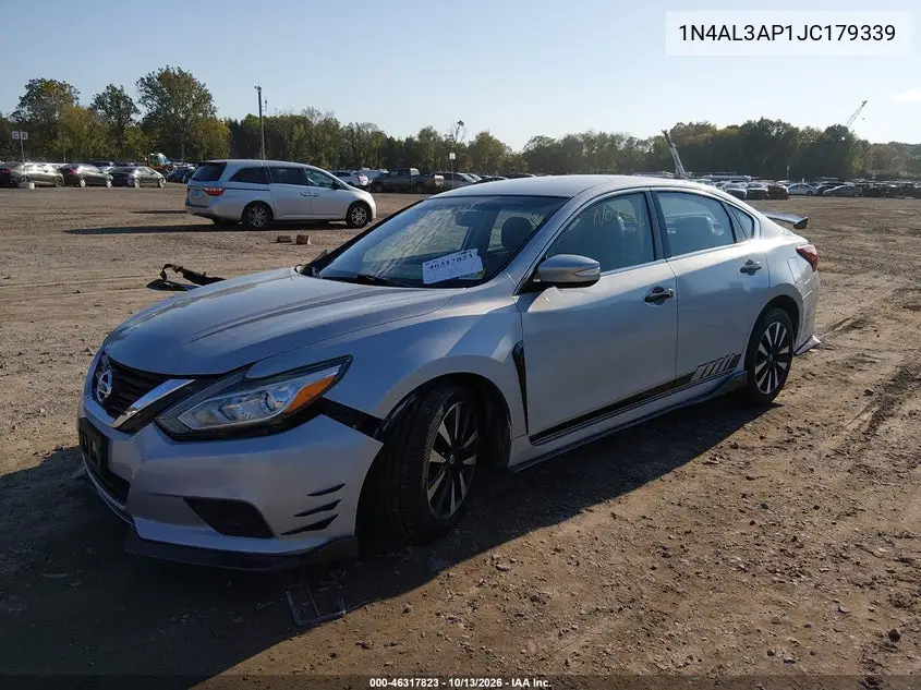 2018 NISSAN ALTIMA VIN 1N4AL3AP1JC179339 — фото 2