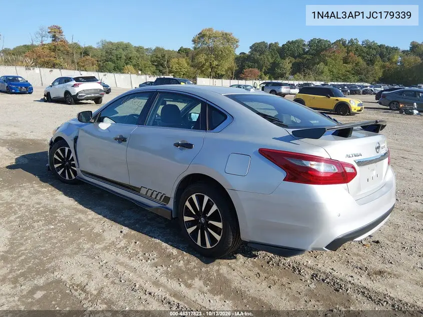 2018 NISSAN ALTIMA VIN 1N4AL3AP1JC179339 — фото 3