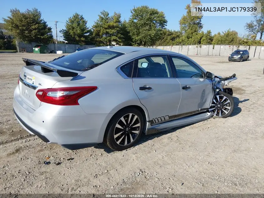 2018 NISSAN ALTIMA VIN 1N4AL3AP1JC179339 — фото 4