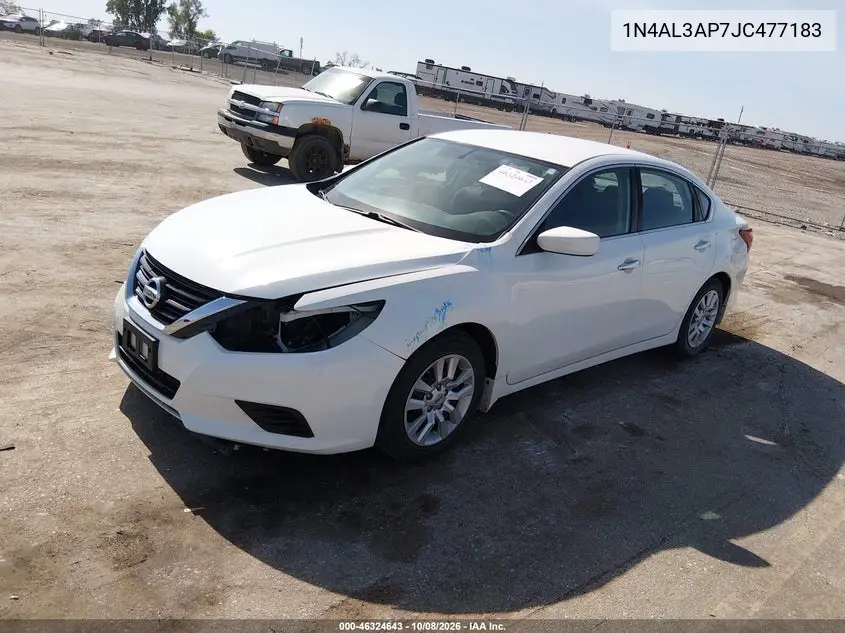 2018 NISSAN ALTIMA VIN 1N4AL3AP7JC477183 — фото 2