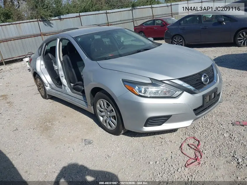 NISSAN ALTIMA 2018, VIN 1N4AL3AP1JC209116