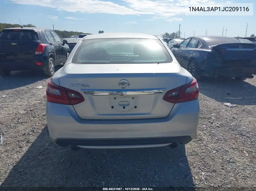 2018 NISSAN ALTIMA VIN 1N4AL3AP1JC209116 — фото 17