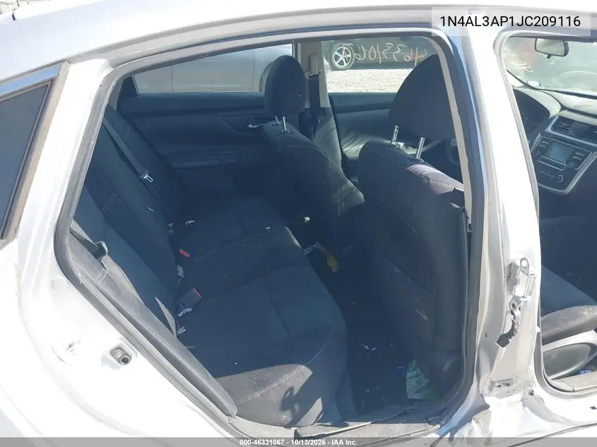 2018 NISSAN ALTIMA VIN 1N4AL3AP1JC209116 — фото 8