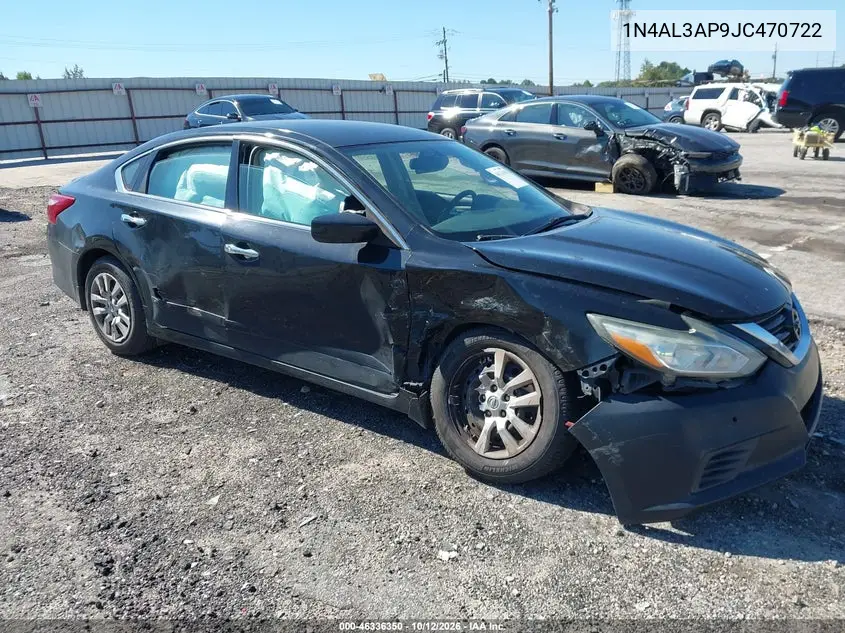 NISSAN ALTIMA 2018, VIN 1N4AL3AP9JC470722
