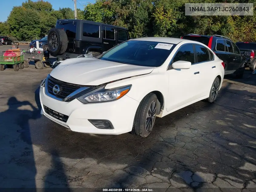 2018 NISSAN ALTIMA VIN 1N4AL3AP1JC260843 — фото 2