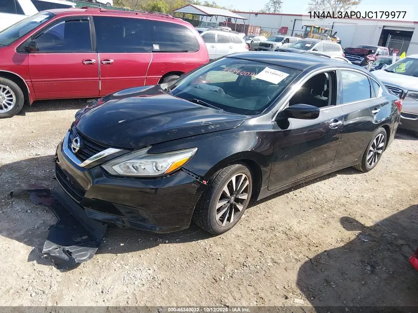 2018 NISSAN ALTIMA VIN 1N4AL3AP0JC179977 — фото 2