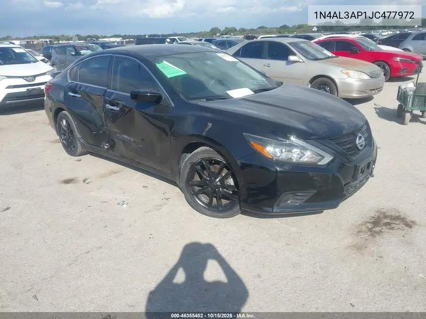 NISSAN ALTIMA 2018, VIN 1N4AL3AP1JC477972