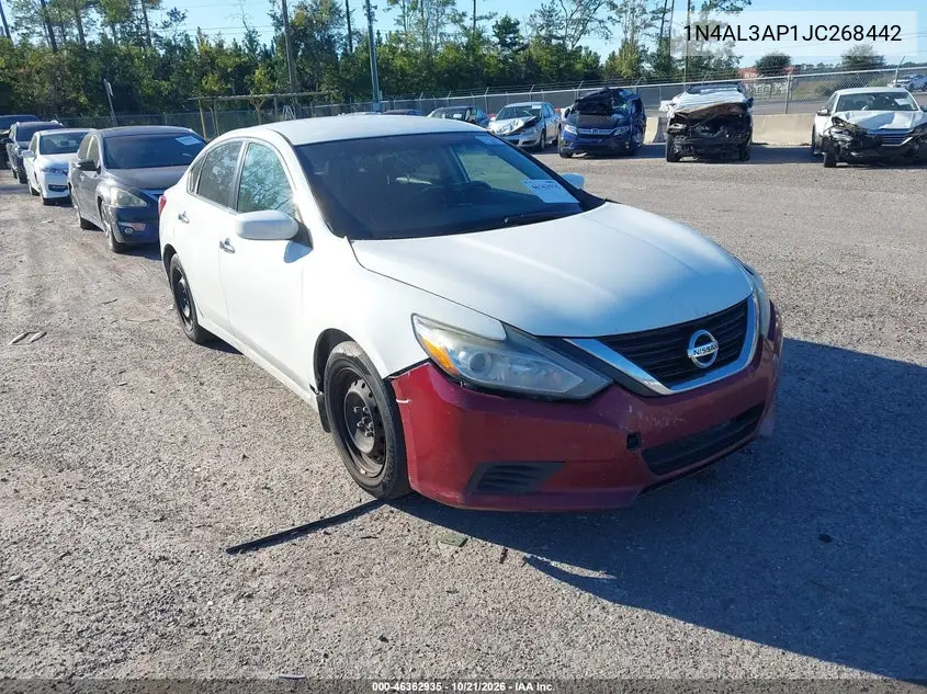 NISSAN ALTIMA 2018, VIN 1N4AL3AP1JC268442