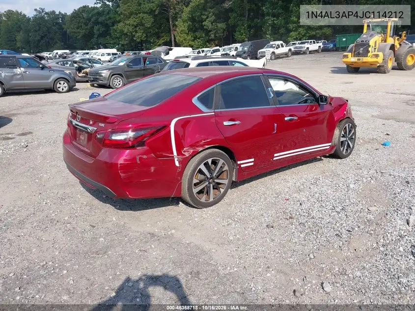 2018 NISSAN ALTIMA VIN 1N4AL3AP4JC114212 — фото 4