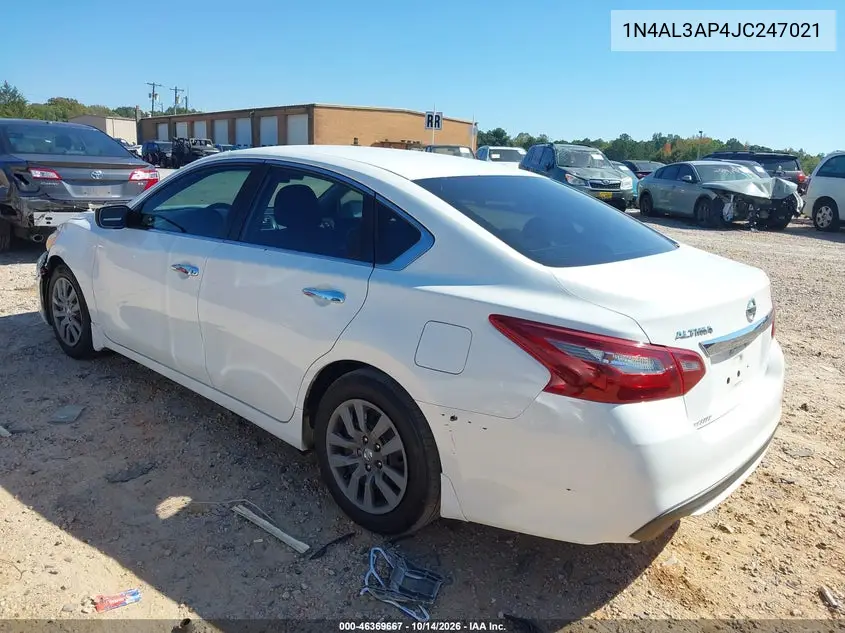 2018 NISSAN ALTIMA VIN 1N4AL3AP4JC247021 — фото 3