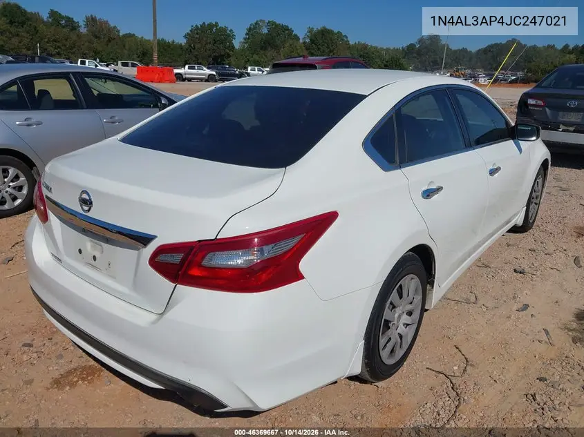 2018 NISSAN ALTIMA VIN 1N4AL3AP4JC247021 — фото 4