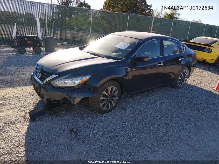 2018 NISSAN ALTIMA VIN 1N4AL3AP1JC172634 — фото 2
