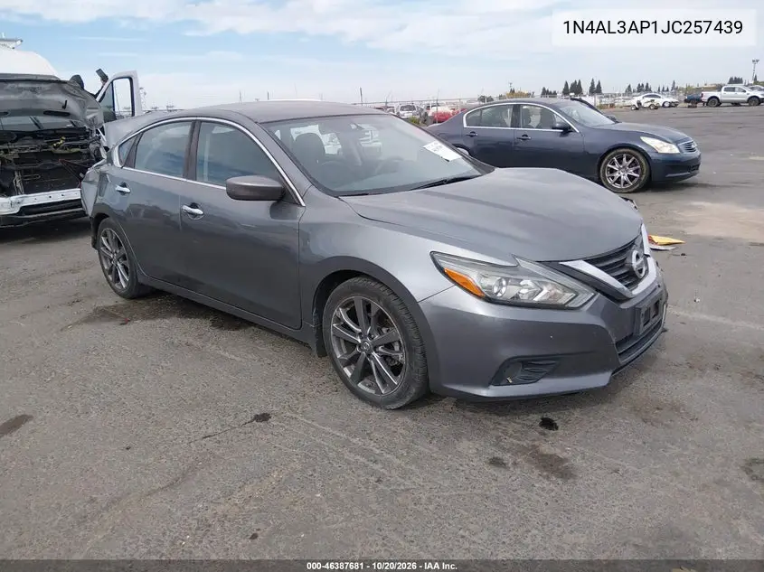 NISSAN ALTIMA 2018, VIN 1N4AL3AP1JC257439