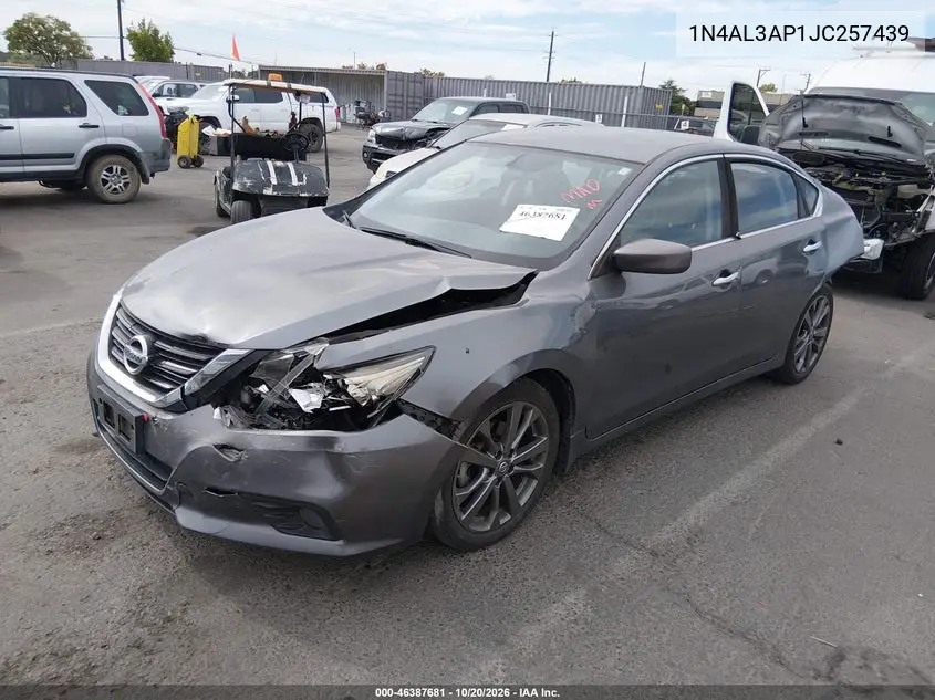 2018 NISSAN ALTIMA VIN 1N4AL3AP1JC257439 — фото 2