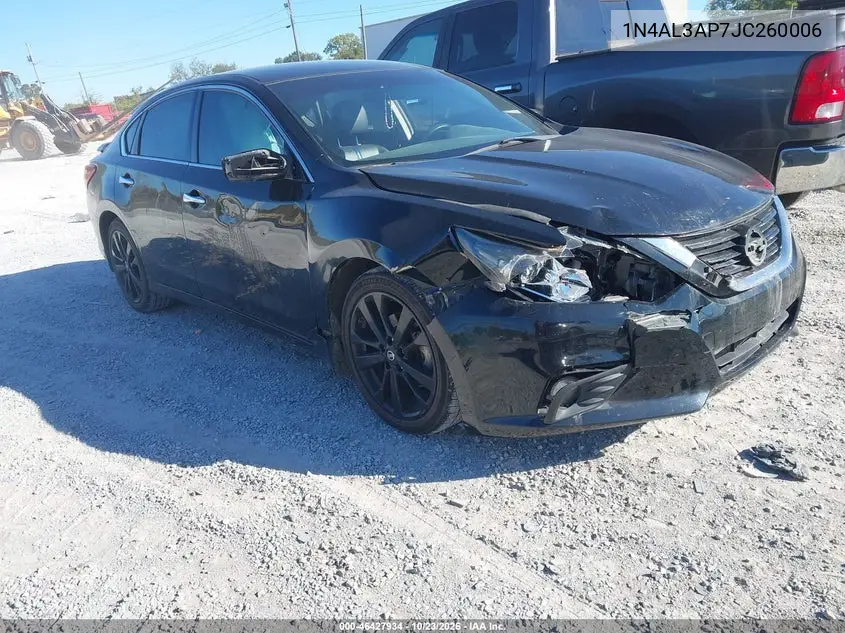 NISSAN ALTIMA 2018, VIN 1N4AL3AP7JC260006