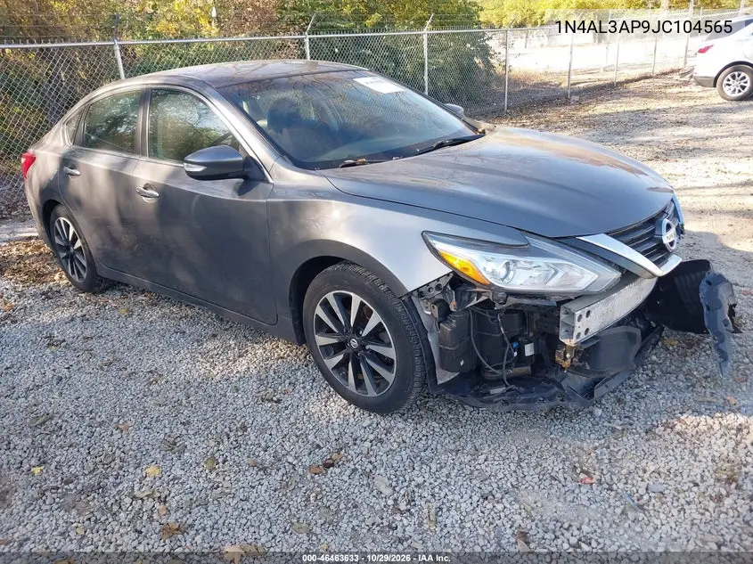 NISSAN ALTIMA 2018, VIN 1N4AL3AP9JC104565
