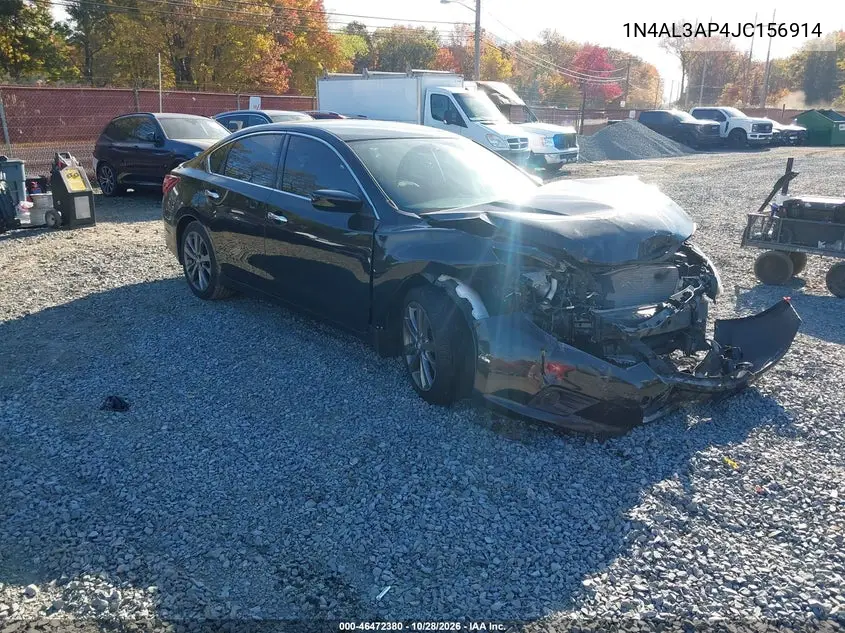 NISSAN ALTIMA 2018, VIN 1N4AL3AP4JC156914