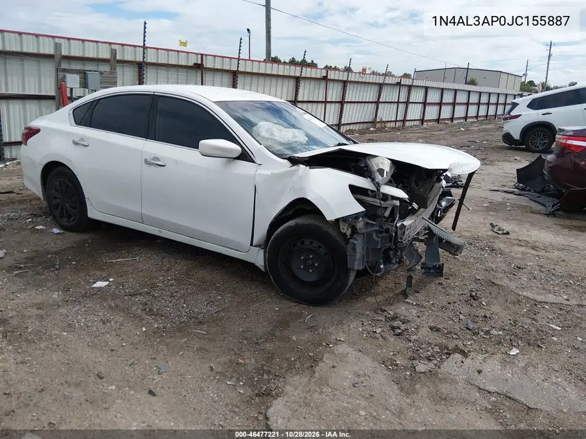 NISSAN ALTIMA 2018, VIN 1N4AL3AP0JC155887