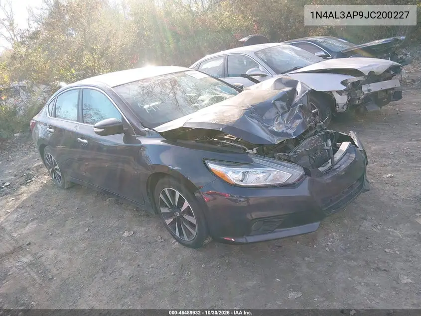 NISSAN ALTIMA 2018, VIN 1N4AL3AP9JC200227