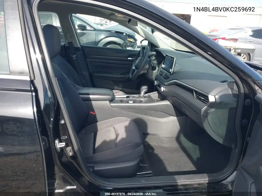 2019 NISSAN ALTIMA VIN 1N4BL4BV0KC259692 — фото 5