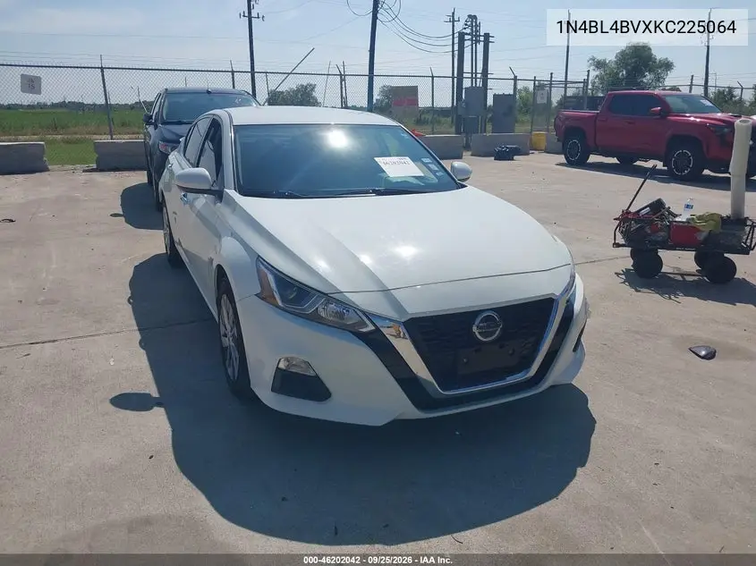 NISSAN ALTIMA 2019, VIN 1N4BL4BVXKC225064