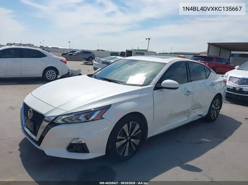 2019 NISSAN ALTIMA VIN 1N4BL4DVXKC135667 — фото 2