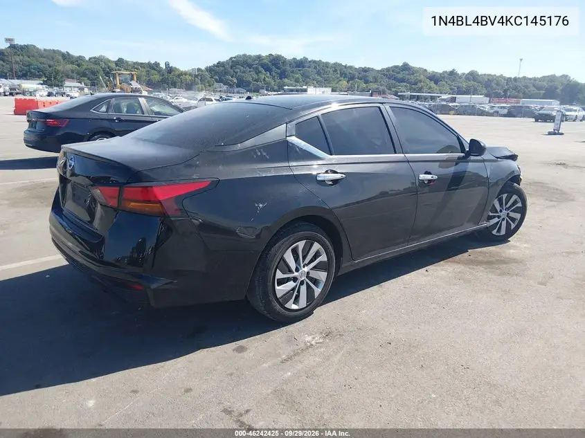 2019 NISSAN ALTIMA VIN 1N4BL4BV4KC145176 — фото 4