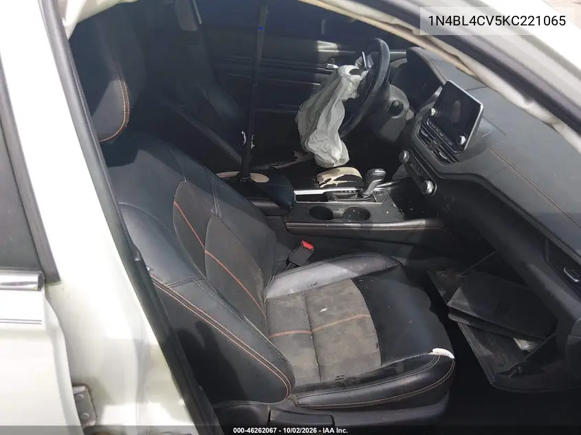 2019 NISSAN ALTIMA VIN 1N4BL4CV5KC221065 — фото 5