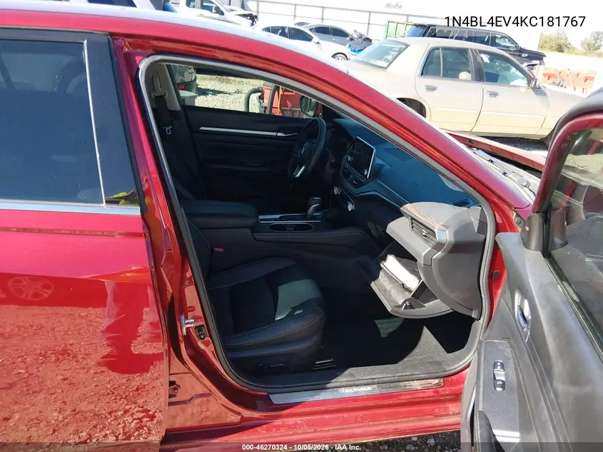 2019 NISSAN ALTIMA VIN 1N4BL4EV4KC181767 — фото 5