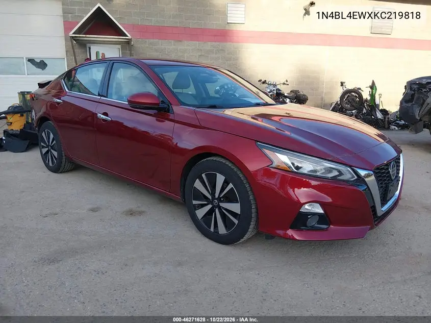 NISSAN ALTIMA 2019, VIN 1N4BL4EWXKC219818