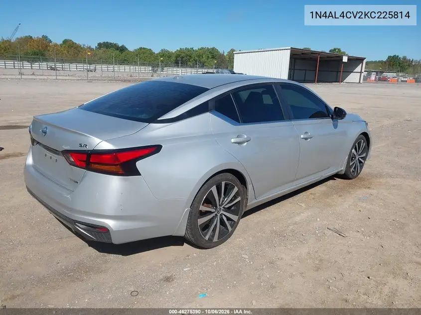 2019 NISSAN ALTIMA VIN 1N4AL4CV2KC225814 — фото 4