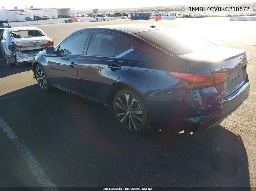 2019 NISSAN ALTIMA VIN 1N4BL4CV0KC210572 — фото 3