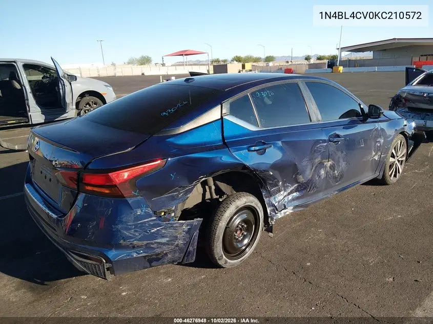 2019 NISSAN ALTIMA VIN 1N4BL4CV0KC210572 — фото 4