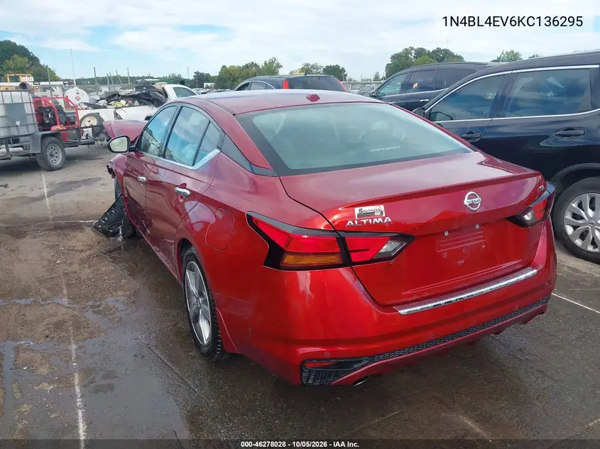 2019 NISSAN ALTIMA VIN 1N4BL4EV6KC136295 — фото 3