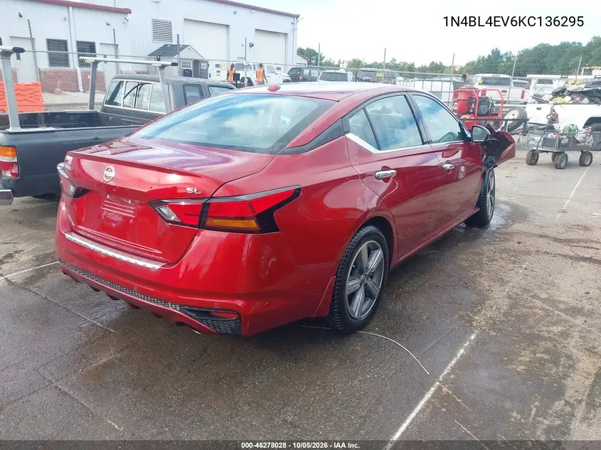2019 NISSAN ALTIMA VIN 1N4BL4EV6KC136295 — фото 4