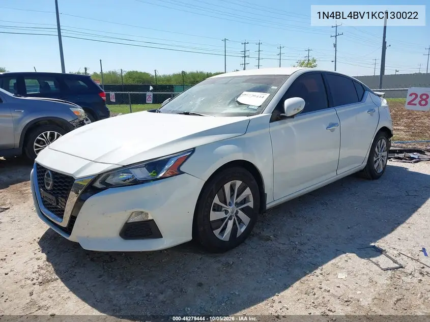 2019 NISSAN ALTIMA VIN 1N4BL4BV1KC130022 — фото 2