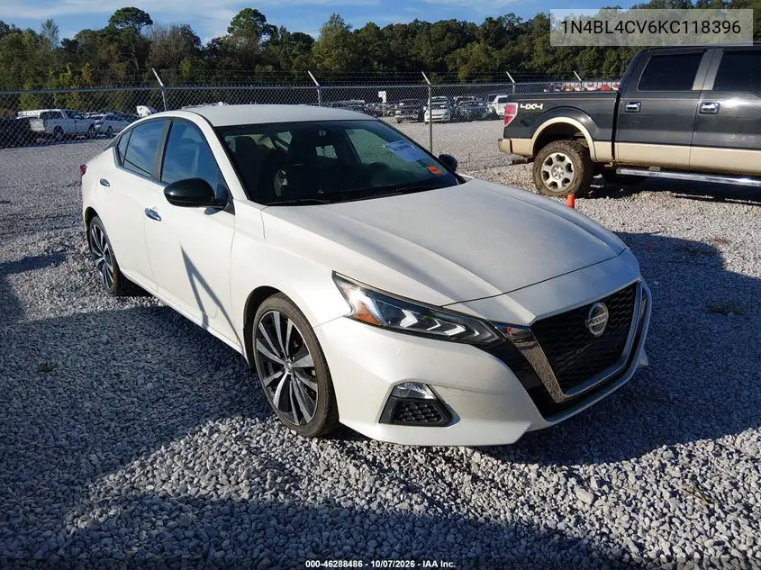 NISSAN ALTIMA 2019, VIN 1N4BL4CV6KC118396