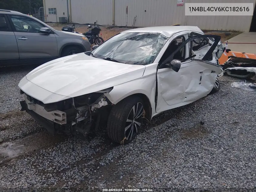 2019 NISSAN ALTIMA VIN 1N4BL4CV6KC182616 — фото 2