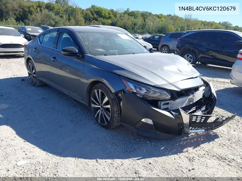 NISSAN ALTIMA 2019, VIN 1N4BL4CV6KC120679