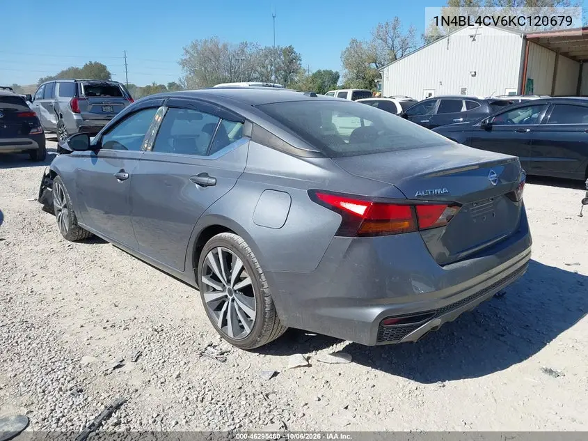 2019 NISSAN ALTIMA VIN 1N4BL4CV6KC120679 — фото 3
