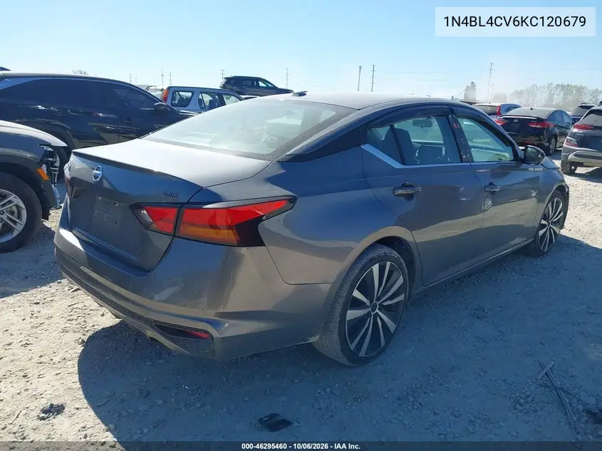 2019 NISSAN ALTIMA VIN 1N4BL4CV6KC120679 — фото 4