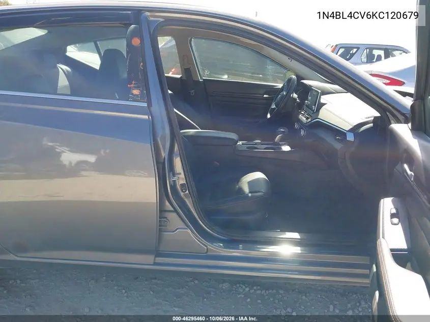 2019 NISSAN ALTIMA VIN 1N4BL4CV6KC120679 — фото 5
