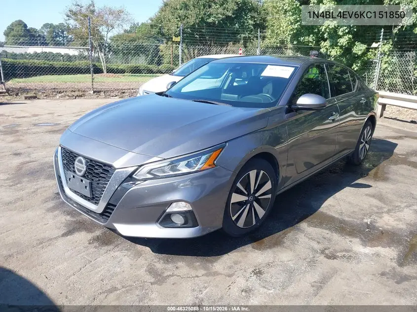 2019 NISSAN ALTIMA VIN 1N4BL4EV6KC151850 — фото 2